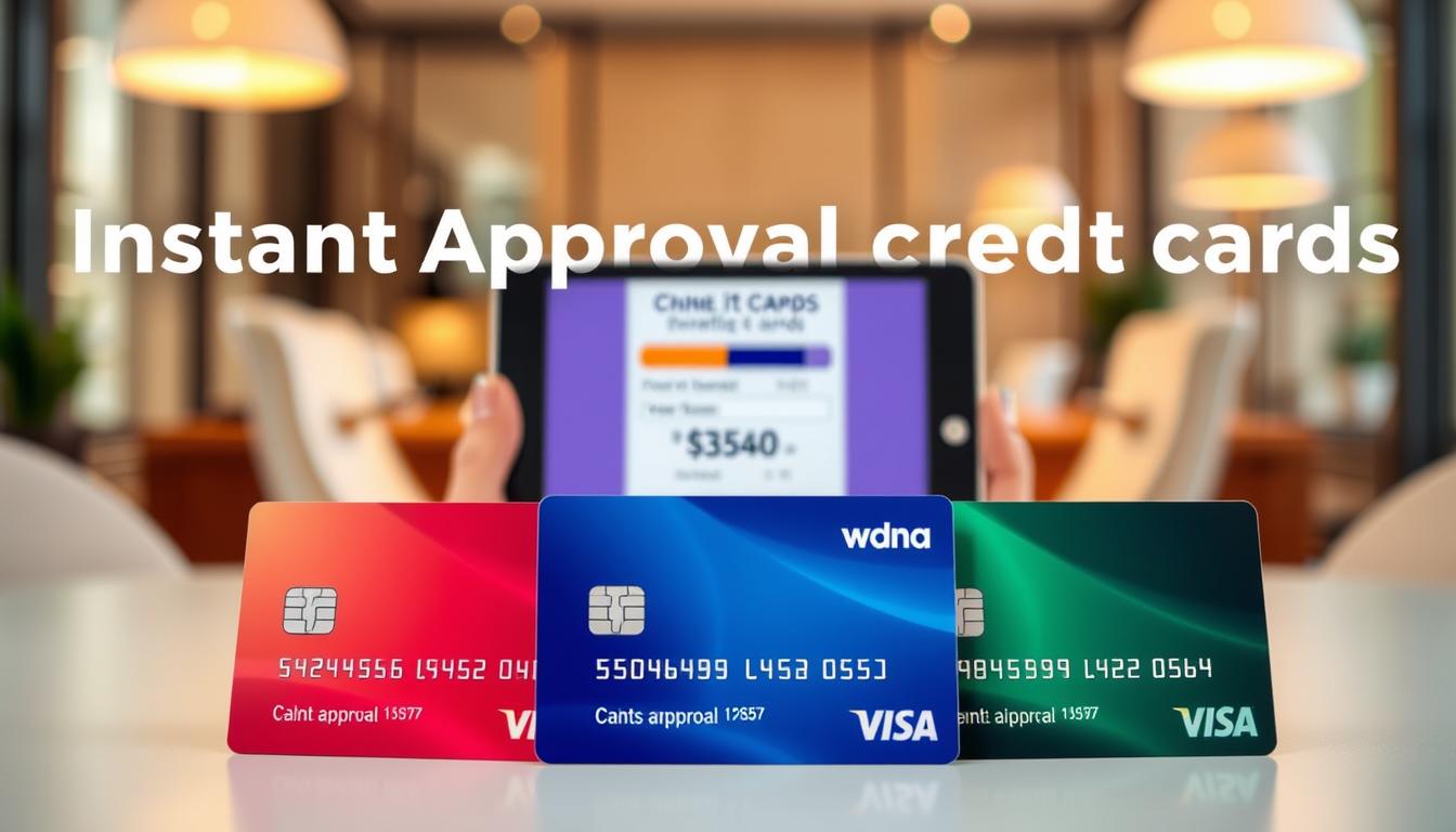 Instant approval credit cards